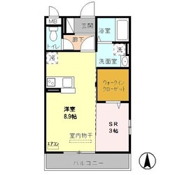 トレビナ与野本町の物件間取画像